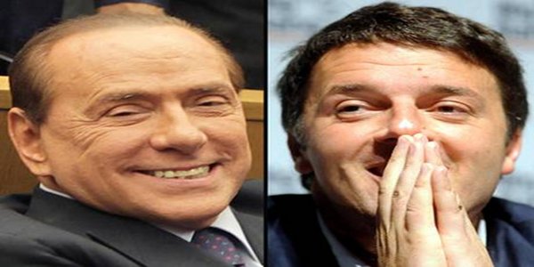Berlusconi-Renzi, coppia di fatto
