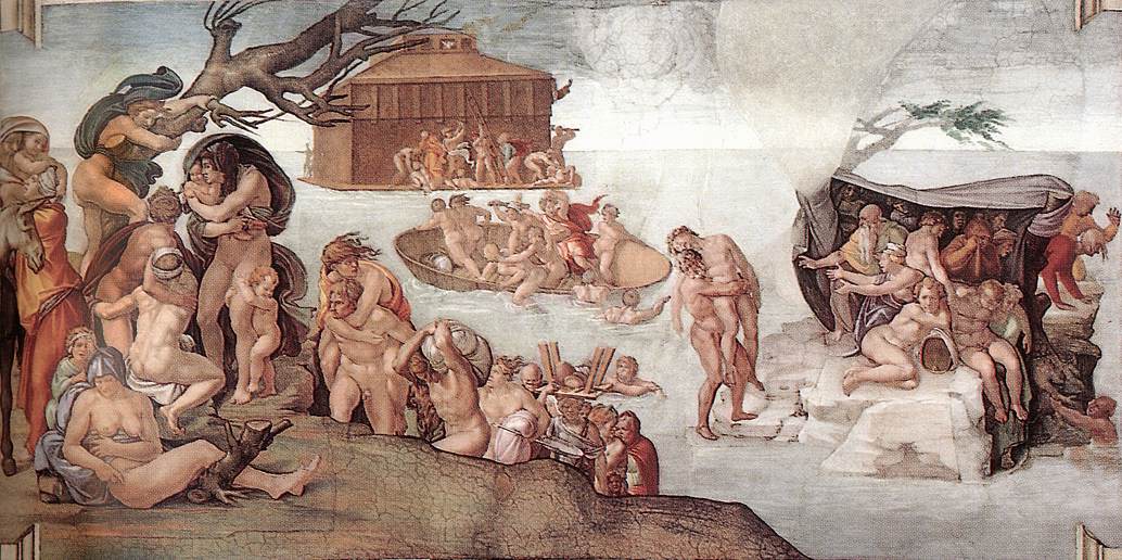 The Deluge after restoration
