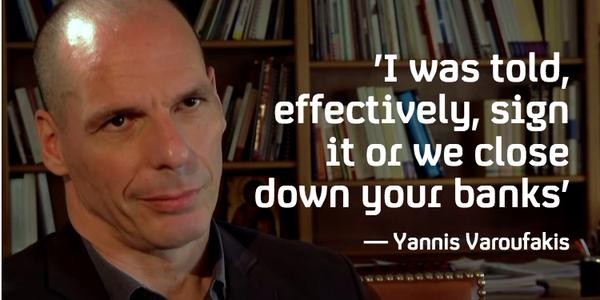 Considerazioni sulle dimissioni di Varoufakis