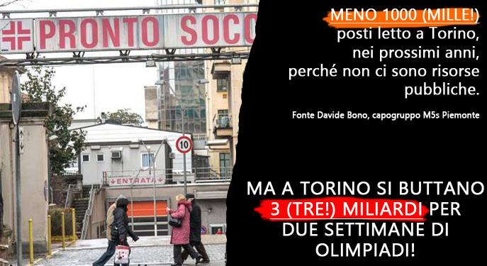 Torino, cinque stelle e cinque cerchi: le Olimpiadi del debito