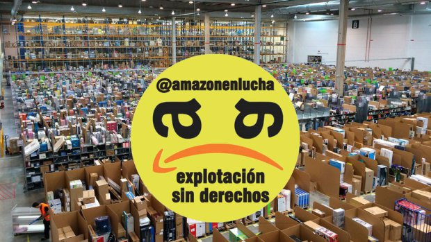 Dalla Spagna l’appello per uno sciopero generale europeo contro Amazon