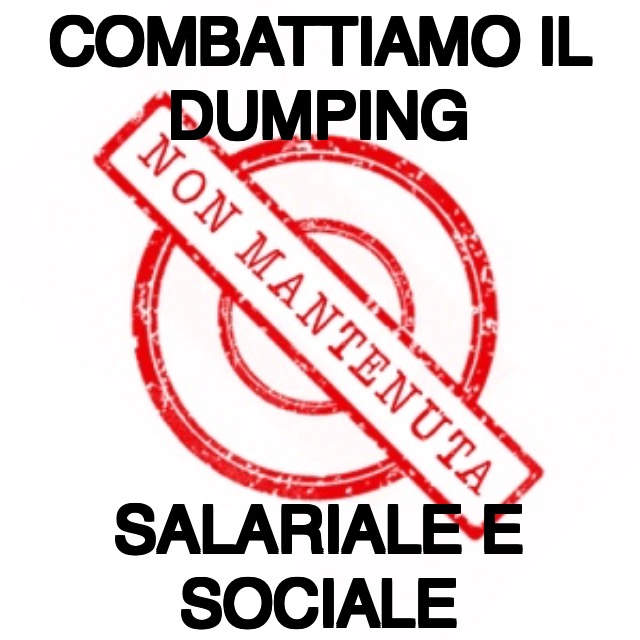 Vicenda salari galleria Ceneri: la dimostrazione del fallimento della strategia governativa di lotta al dumping salariale e sociale