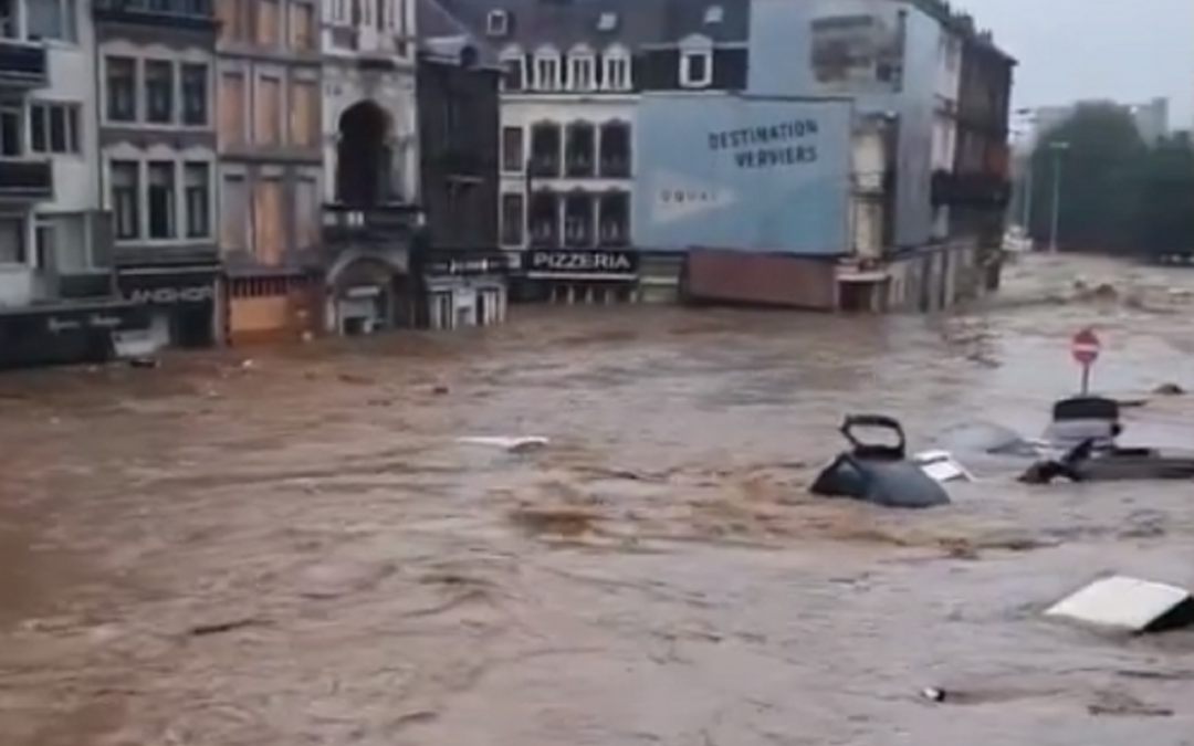 Inondazioni in Belgio, Germania e Paesi Bassi: non è un disastro naturale!