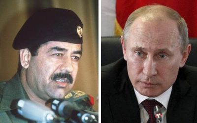 Vladimir Putin sulle orme di Saddam Hussein