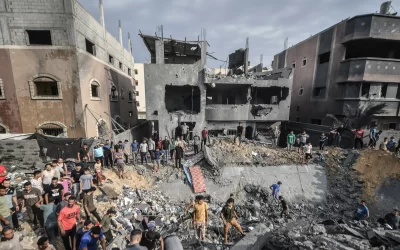Gaza, il più grande campo profughi trasformato in una città fantasma