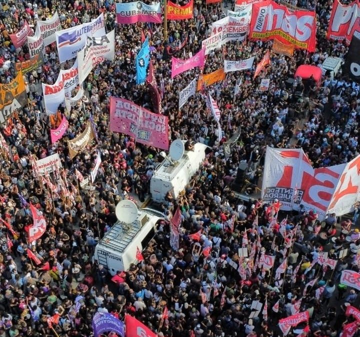 Argentina, uno sciopero contro la motosega e la logica del male minore
