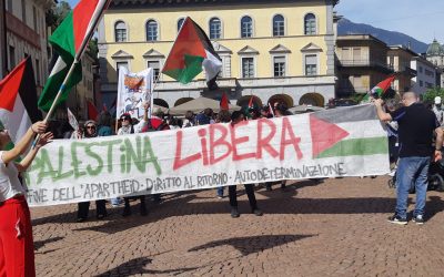 Bellinzona, solidarietà con il popolo palestinese